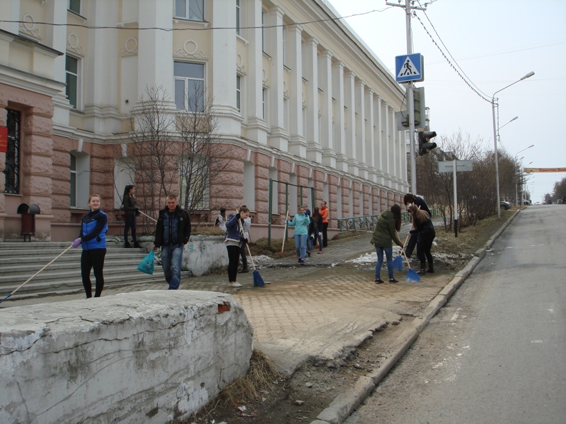 Субботник Пресс-служба мэрии Магадана