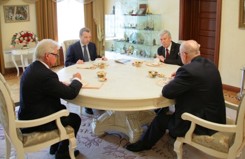 Встреча Алексея Куренкова и Виктора Черепова www.eao.ru