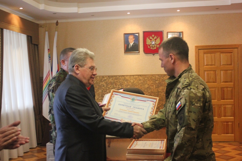 Долгая командировка в Кабардино-Балкарию благополучно завершилась для бойцов СОБРа ЕАО пресс-служба УМВД по ЕАО