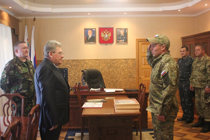 Долгая командировка в Кабардино-Балкарию благополучно завершилась для бойцов СОБРа ЕАО