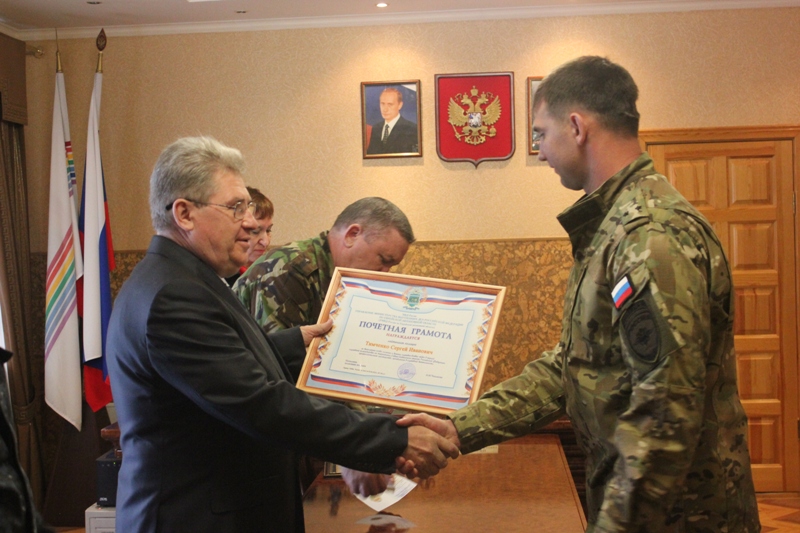 Долгая командировка в Кабардино-Балкарию благополучно завершилась для бойцов СОБРа ЕАО