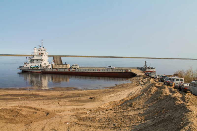 Паромная переправа ИА YakutiaMedia