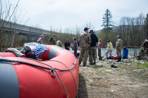 Сплав по реке Анюй