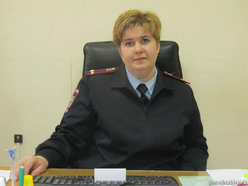 Подполковник полиции Татьяна Юхнова