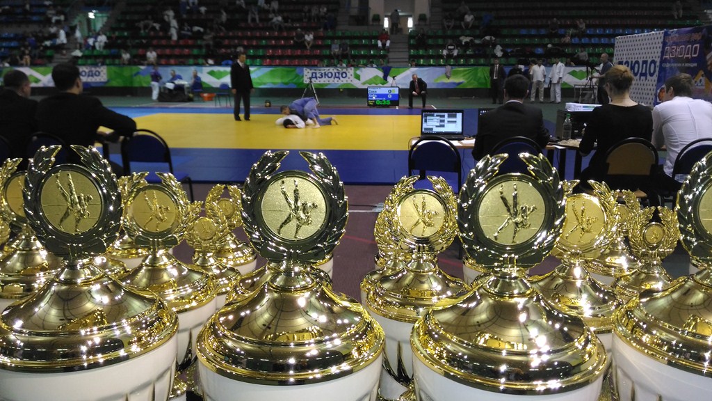 Соревнования по дзюдо в Хабаровске Из архива Владимира Хроменко