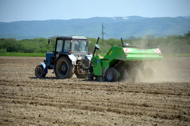 Почти половину запланированных площадей картофелем и зерновыми засеяли фермеры ЕАО Гуршал Юрий, SakhalinMediа