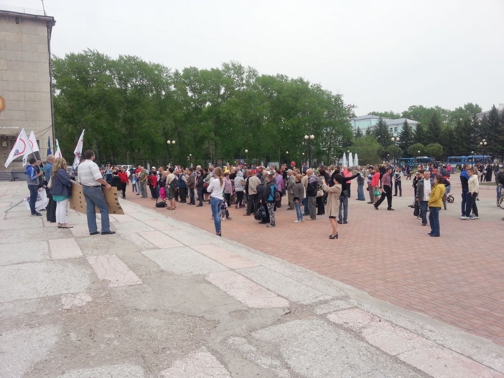 Протестующх против коррупции в Комсомольске иском в суд поддержал городской прокурор