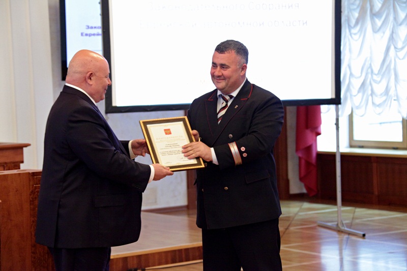 Александр Рамазанов получил Благодарность спикера Совета Федерации ФС России