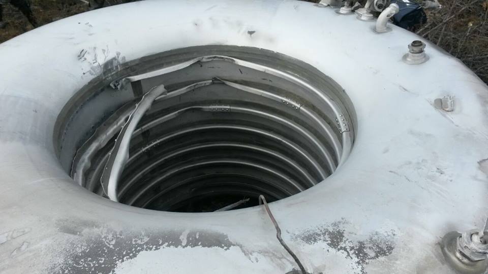 Самые крупные обломки топливного бака ракетоносителя "Союз" нашли в Якутии 