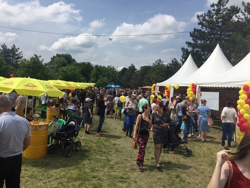 На Фестивале кубанского кваса окрошкой накормили более 3-х тысяч человек