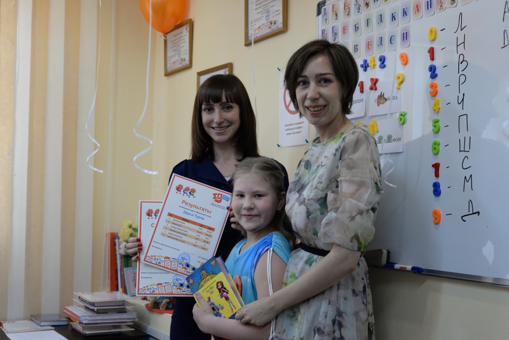 Первый выпускной в Школе скорочтения и развития интеллекта IQ 007