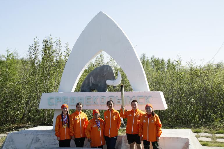 Огонь игр "Дети Азии" добрался до Среднеколымского района Якутии