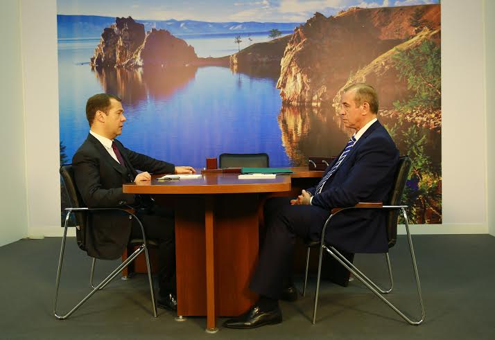 Левченко предложил Медведеву актуализировать доведение &quot;Силы Сибири&quot; до юга Приангарья