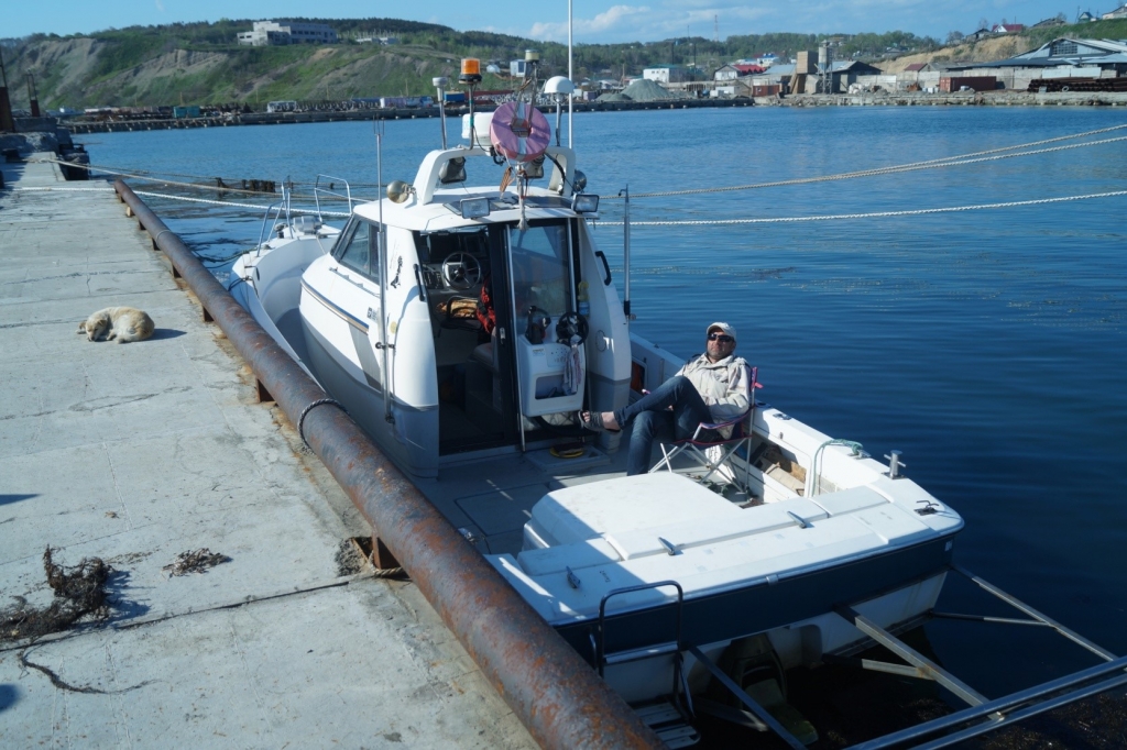 задержанная яхта