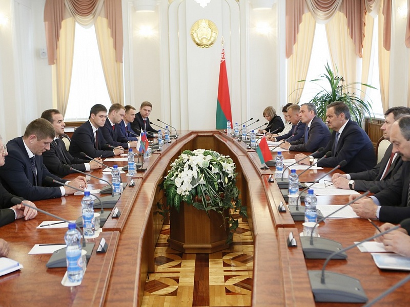 Переговоры делегации Кубани с представителями правительства Беларуси Пресс-служба администрации Краснодарского края