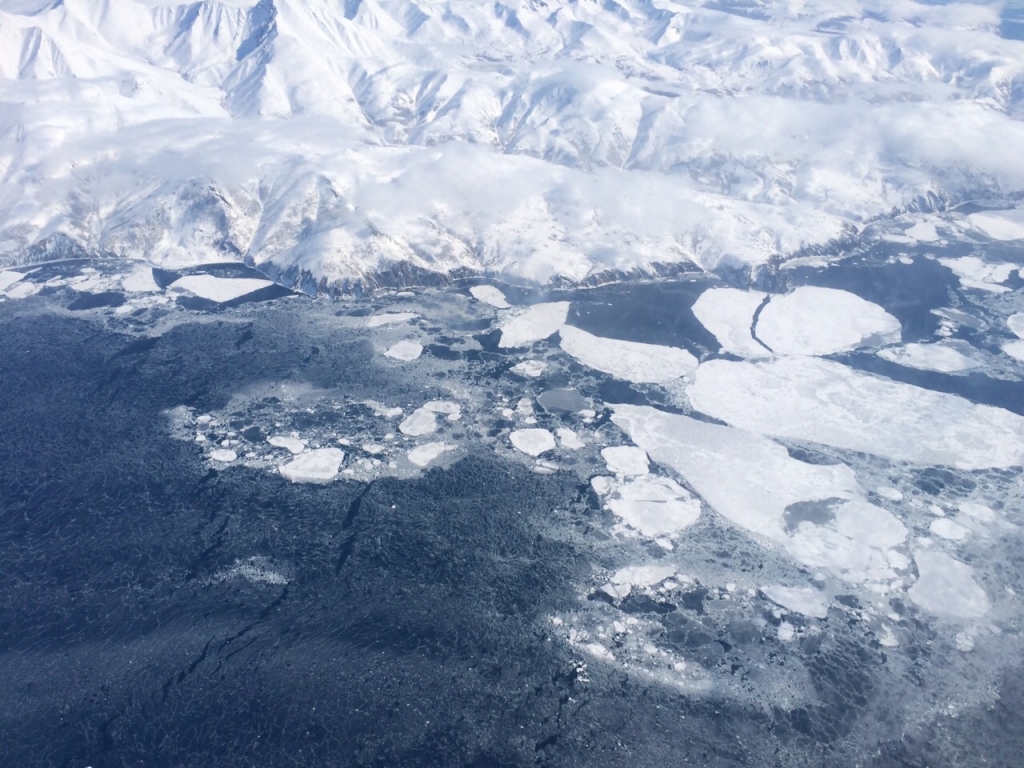 Охотское море, Фото с места события собственное Юлия Чухломина, ИА MagadanMedia