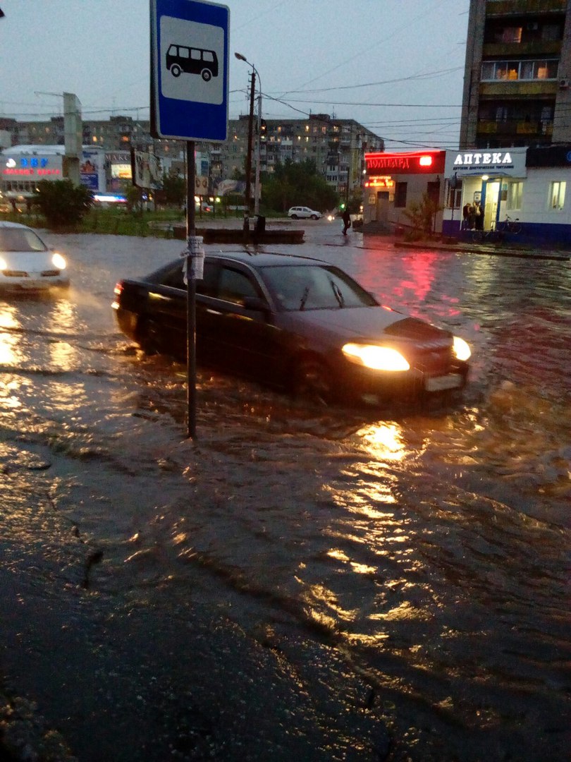 Море на хабаровских дорогах 