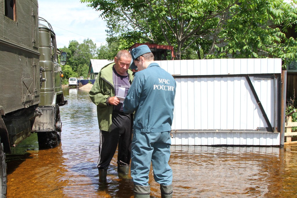 Ликвидация последствий паводка Пресс-служба ГУ МЧС России по ЕАО