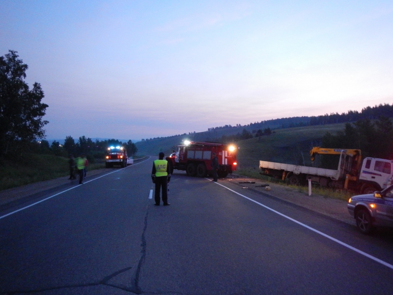 ДТП в Заларинском районе Пресс-служба ГУ МВД России по Иркутской области 