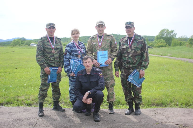Силовики соревновались на точность