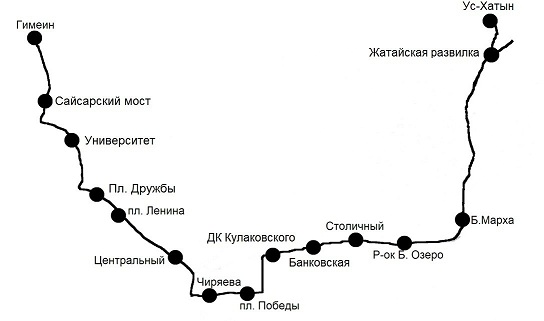 До местности Ус Хатын можно доехать на автобусах