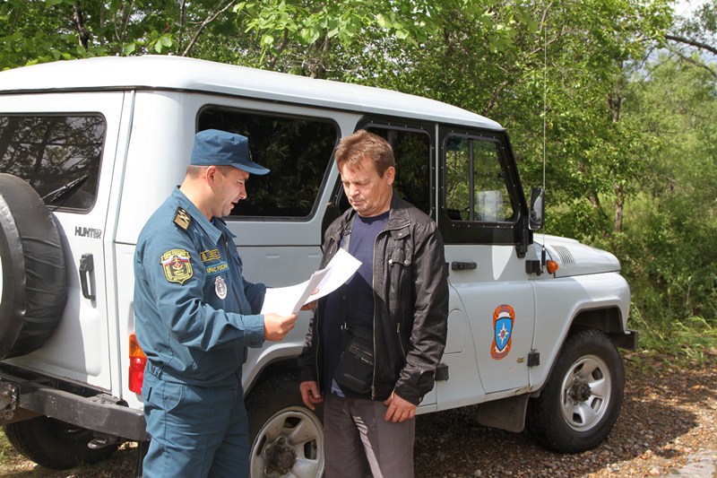 Вода уходит с подтопленных участков в ЕАО  пресс-служба ГУ МЧС ЕАО 