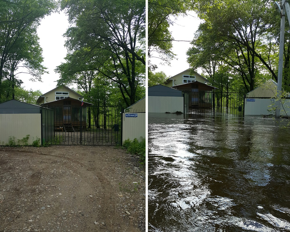 Село Раздольное — до и после