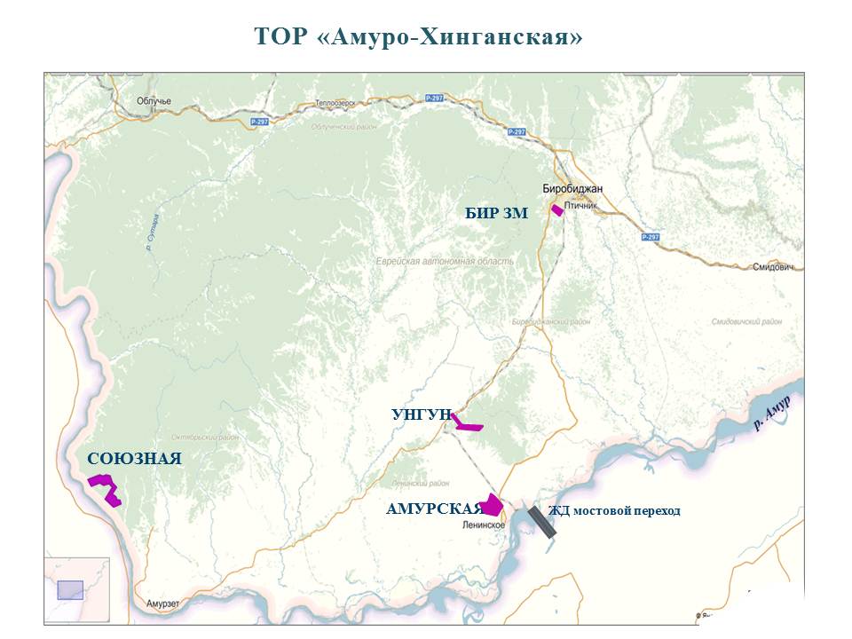 ТОР &quotАмуро-Хинганская&quot Управление экономики правительства ЕАО