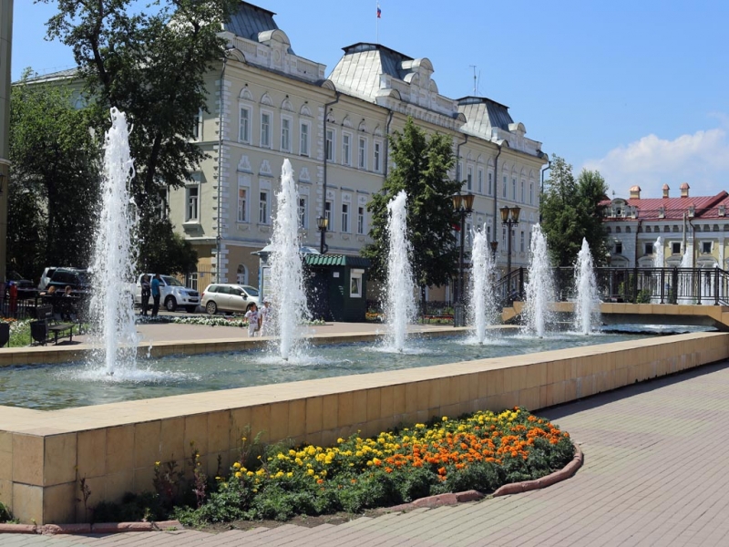 Фонтан Оленникова Мария, IrkutskMedia