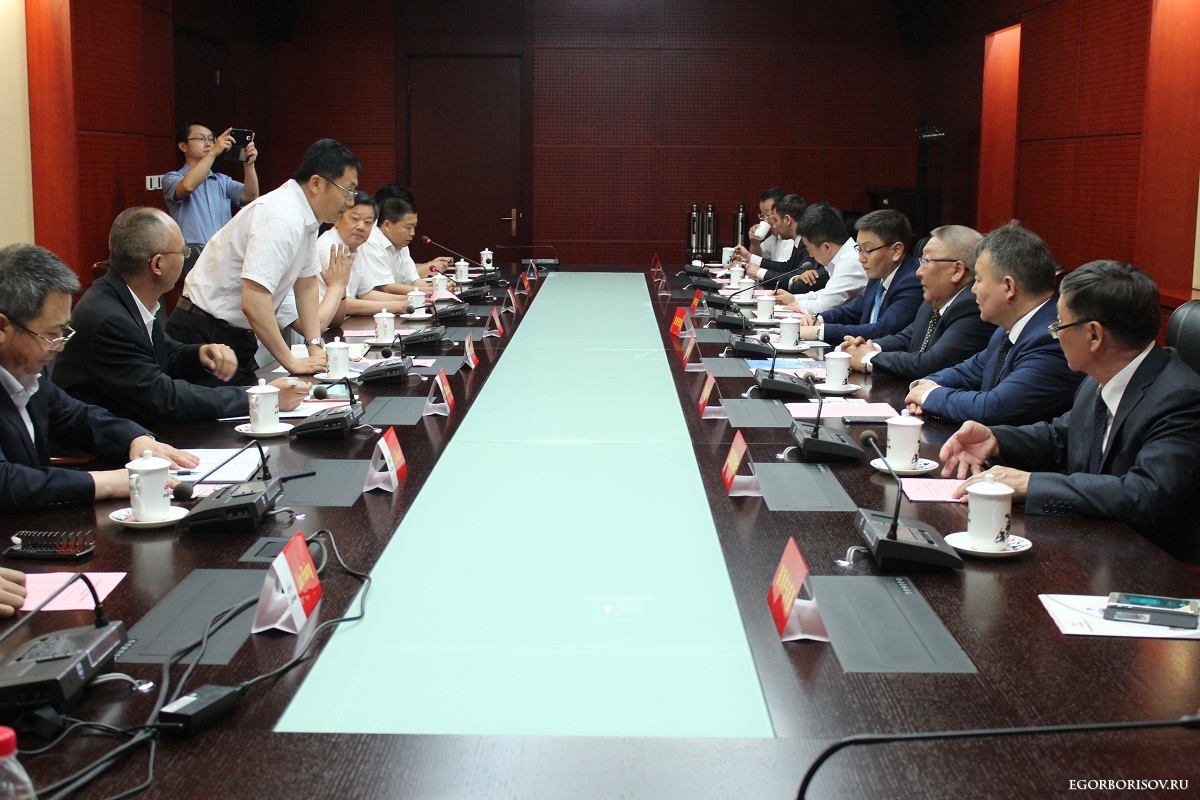 Встреча с инвесторами в Китае с сайта Егора Борисова