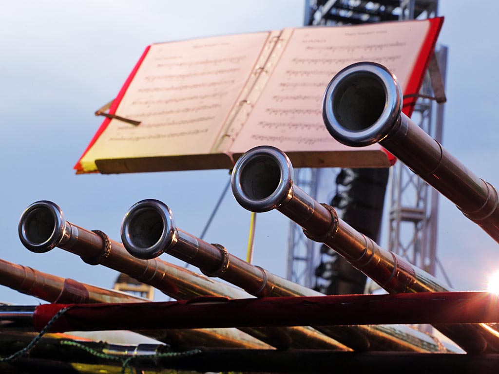 Роговой оркестр выступил в Иркутске Мария Оленникова, ИА IrkutskMedia