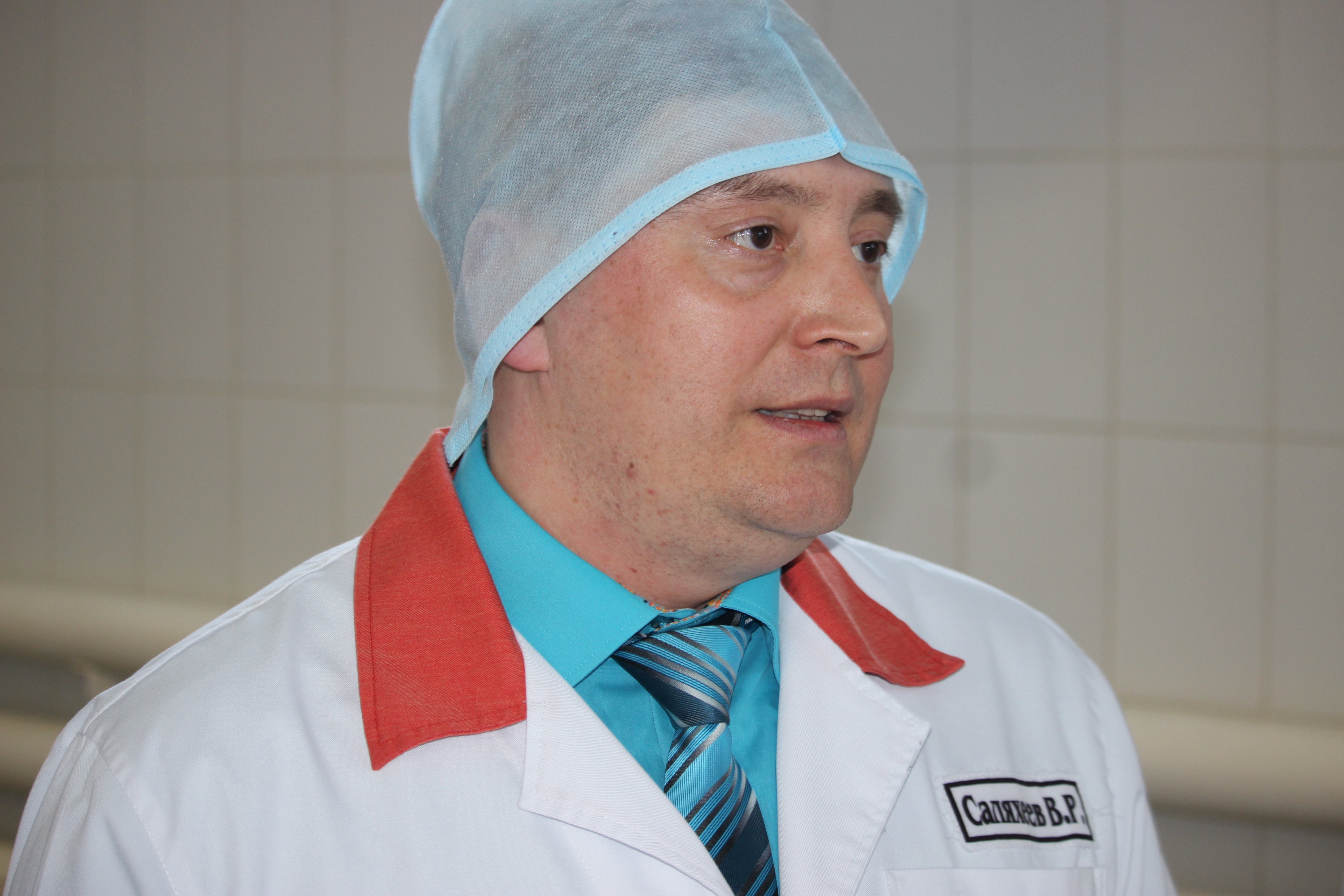 Генеральный директор &quotПереяславского молочного завода&quot Виталий Саляхеев Евгений Никитенко, корр. ИА AmurMediа