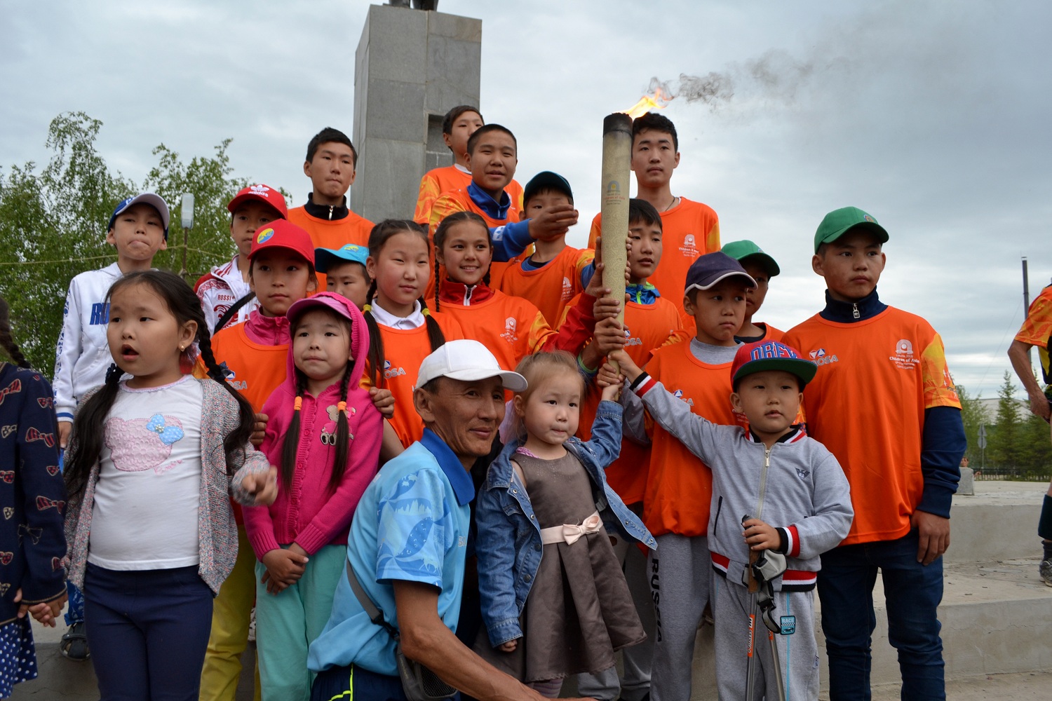 Огонь Игр &quotДети Азии&quot прибыл в Вилюйский улус МКИ &quotДети Азии&quot