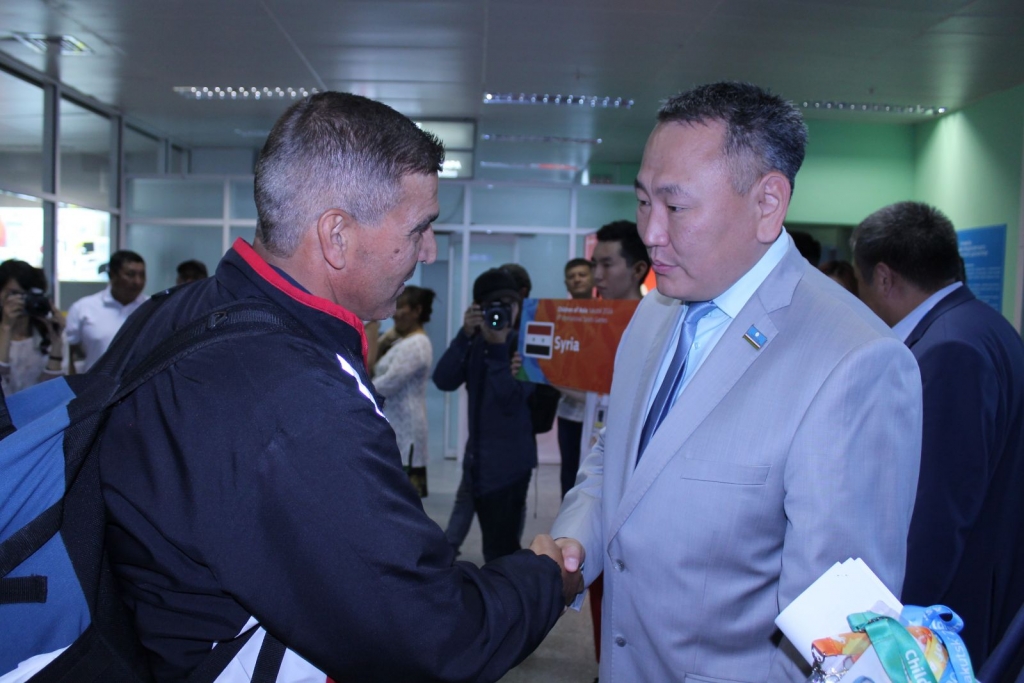 Дети Азии-2016: команда Сирии прибыла в Якутск