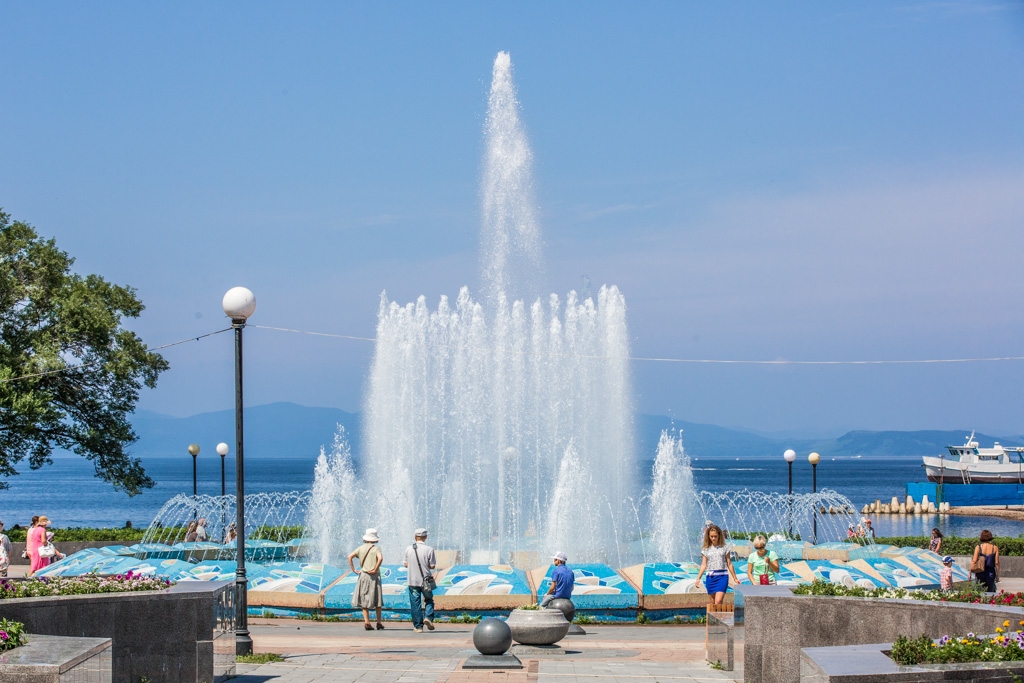 Жара во Владивостоке