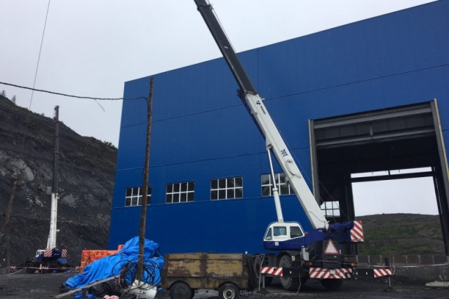 Работы на руднике