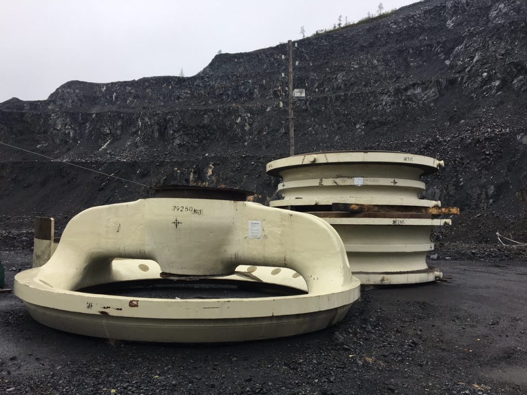 Части дробилки