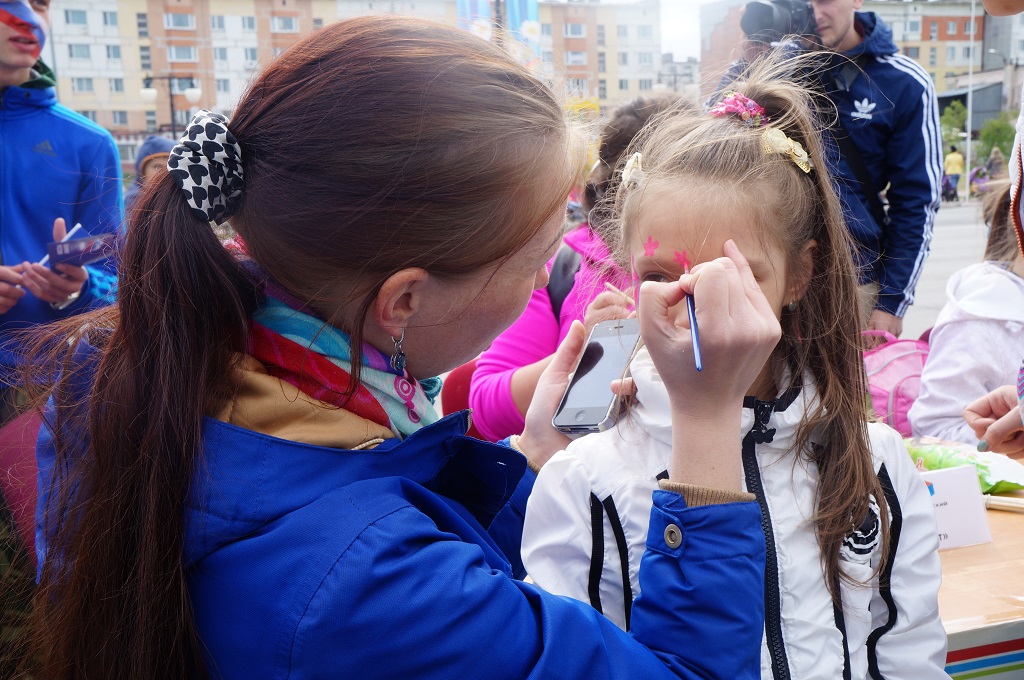 Боди-арт Мария Золотарева, MagadanMedia