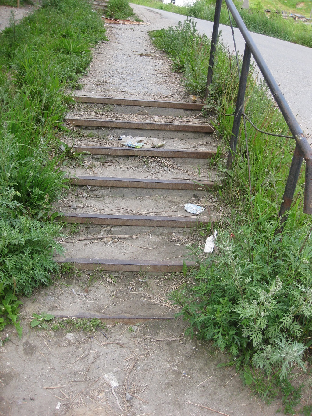 Пешеходная зона на улице Билибина