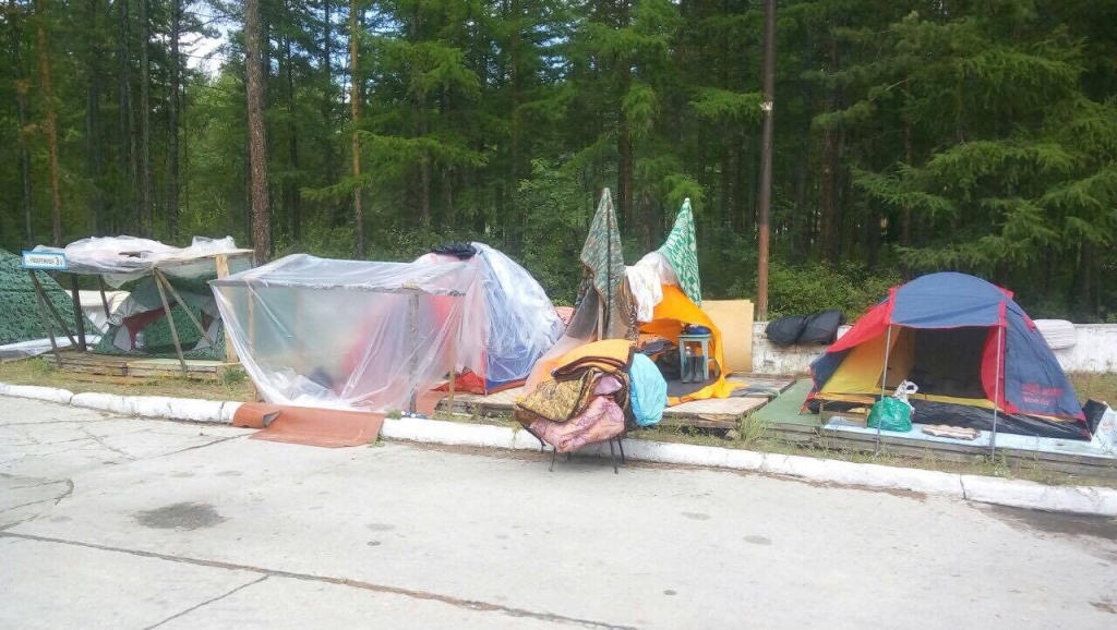 Голодовка в Северомуйске