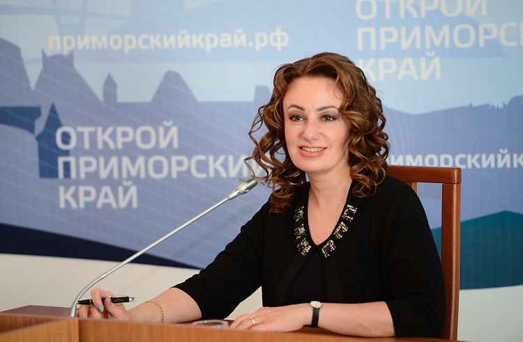 Заместитель главы департамента здравоохранения Приморского края Екатерина Елисеева пресс-служба администрации Приморского края
