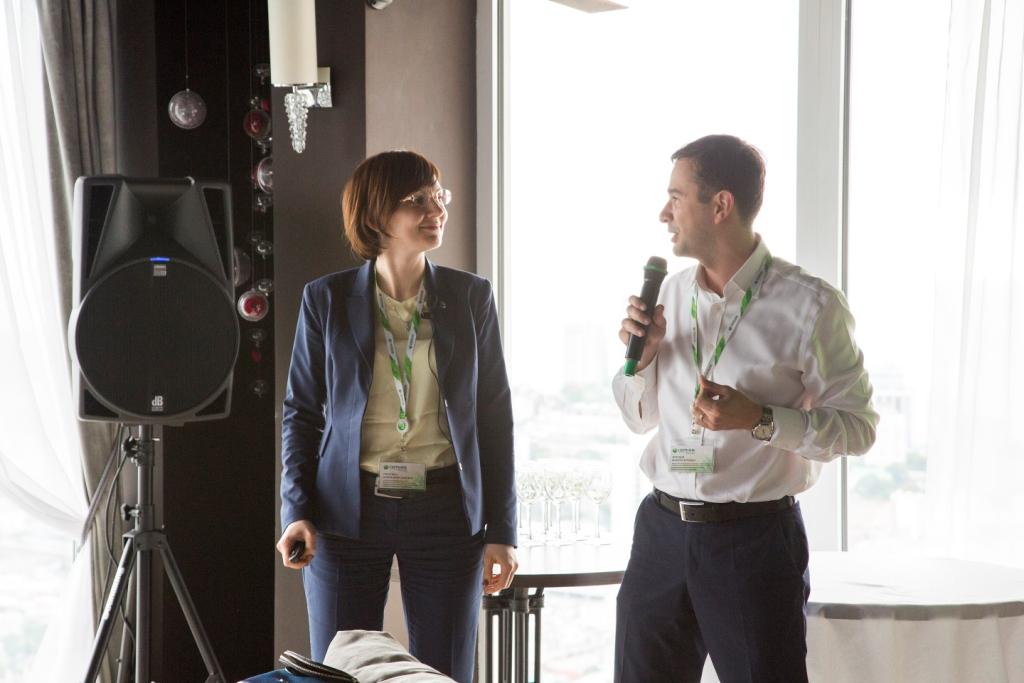 Алина Гроссман и Андрей Жарский