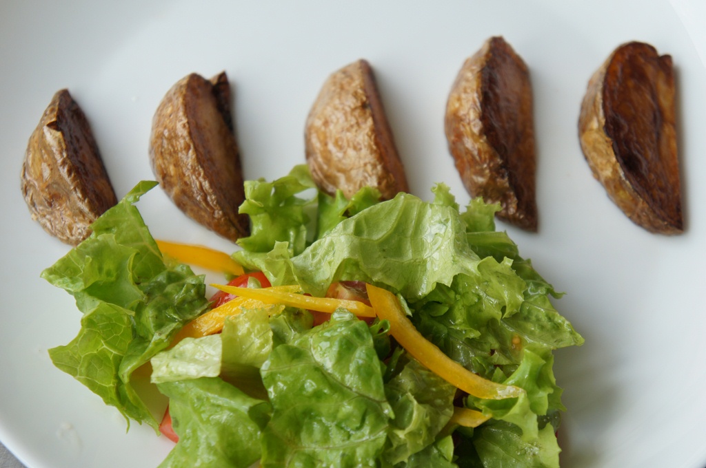 Картофель жарим прямо в шкуре