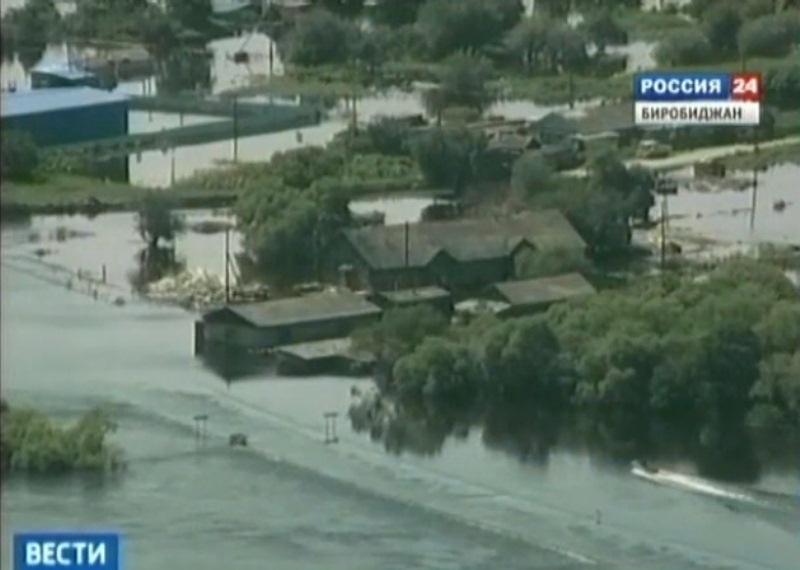 Облученский район готовится к паводку  из архива ГТРК Бира 