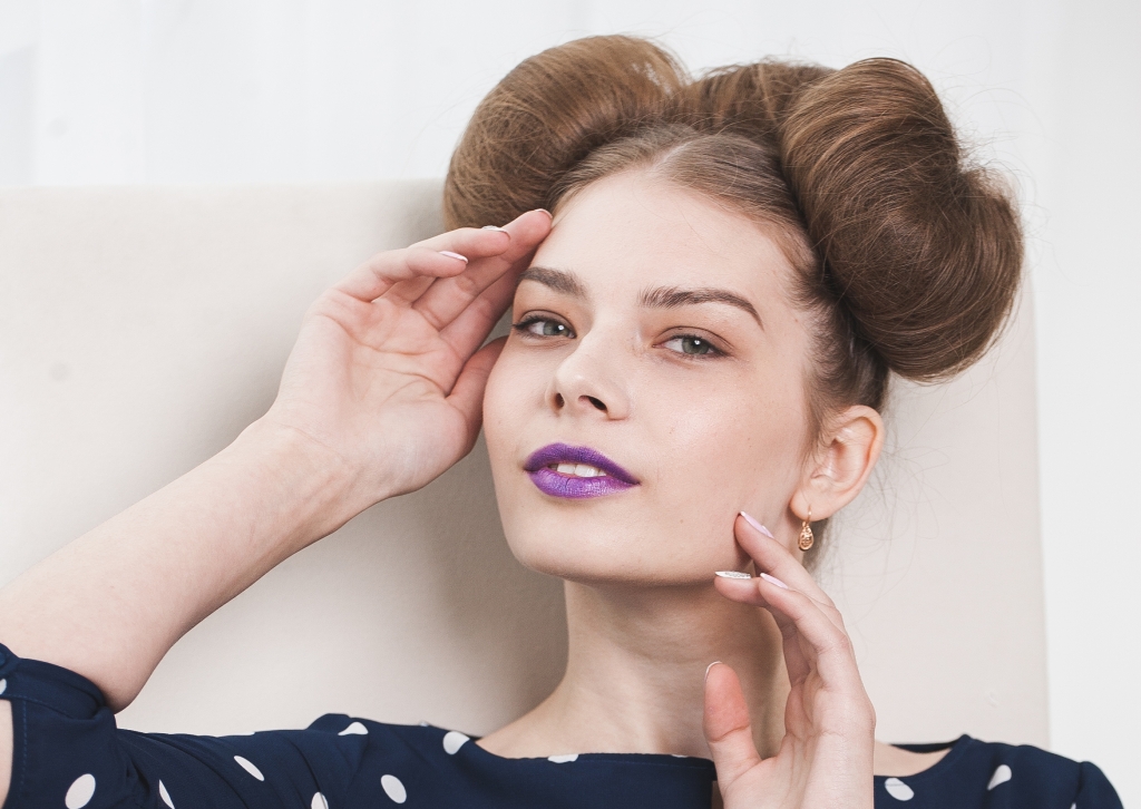 Модная прическа