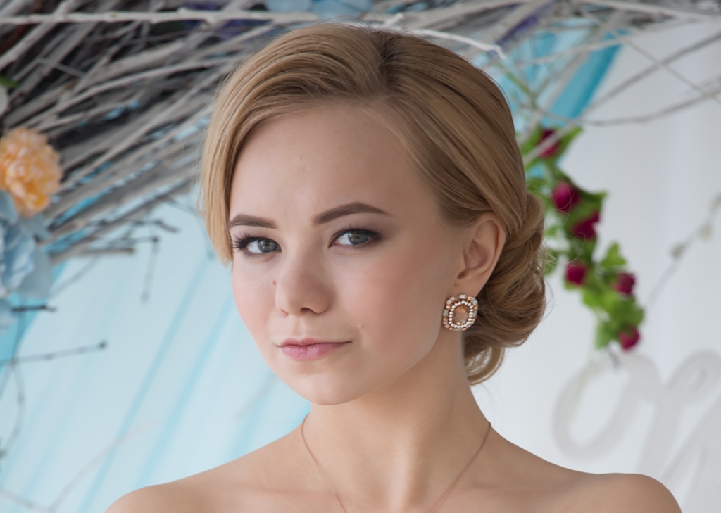 Свадебная прическа