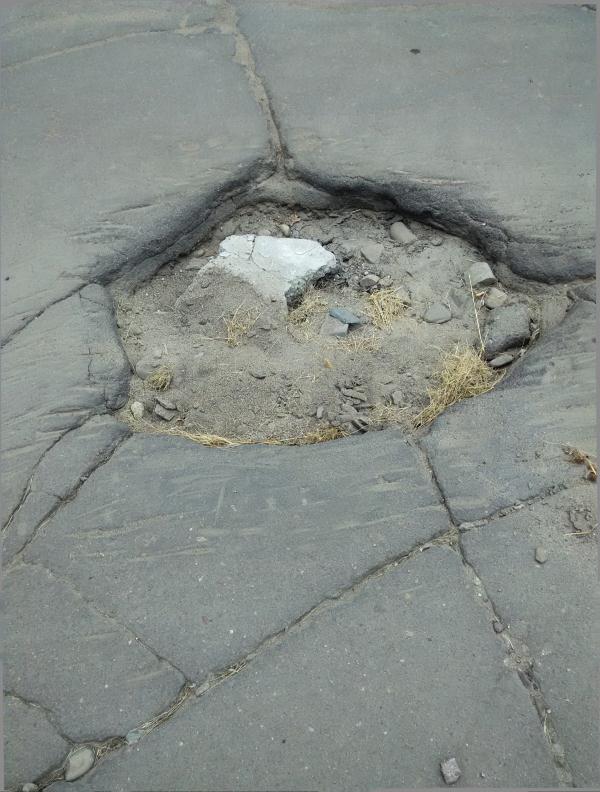 Ямы на дороге