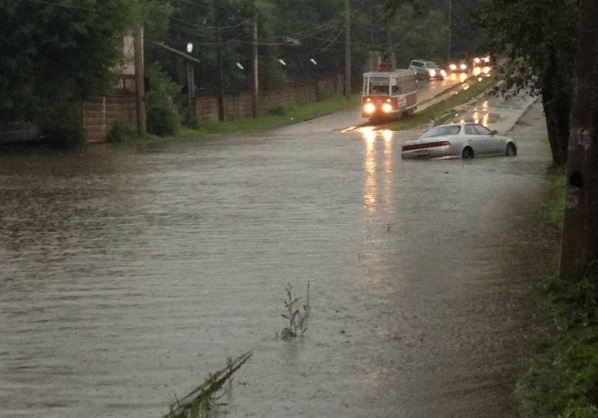 Улица Джамбула в Хабаровске dtp_khv