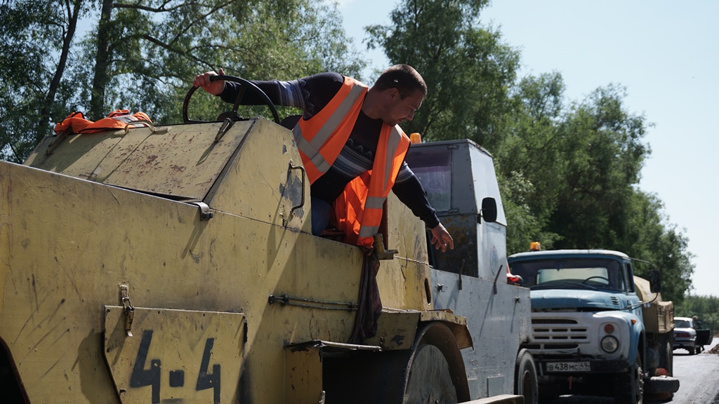 Ремонт дороги "Ола – Гадля"