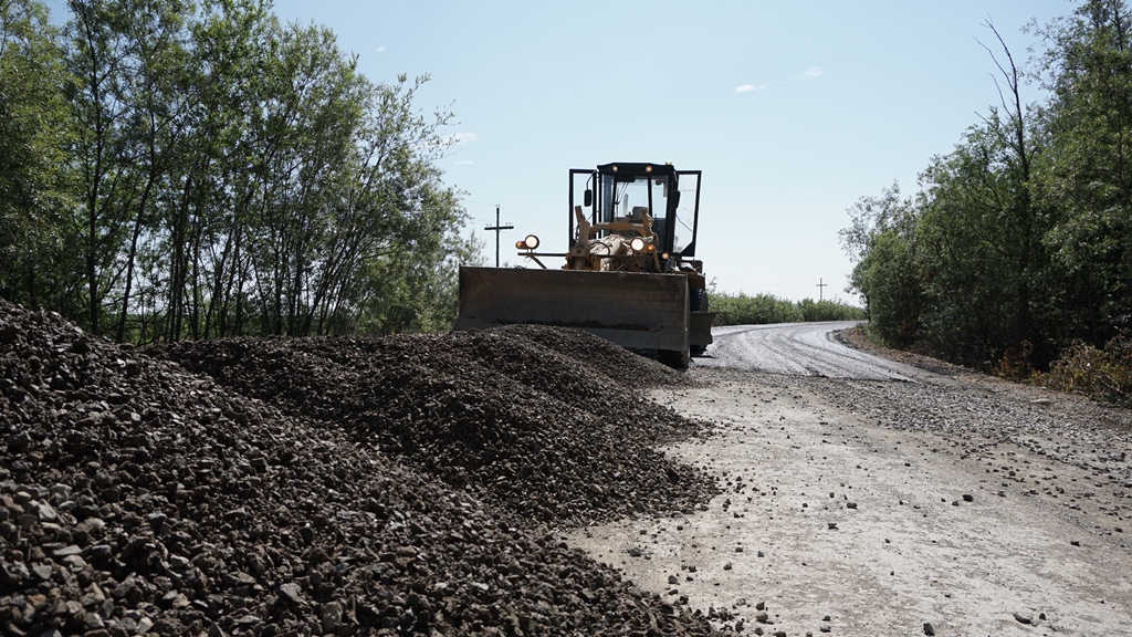 Ремонт дороги "Ола – Гадля"